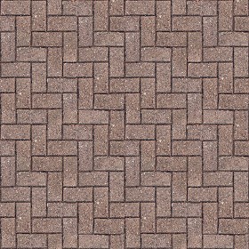 Textures   -   ARCHITECTURE   -   PAVING OUTDOOR   -   Concrete   -   Herringbone  - Concrete paving herringbone outdoor texture seamless 05811 (seamless)