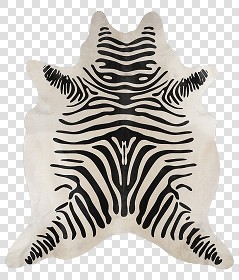 Textures   -   MATERIALS   -   RUGS   -   Cowhides rugs  - Cow leather rug zebra printed texture 20029