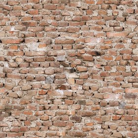 Textures   -   ARCHITECTURE   -   BRICKS   -  Damaged bricks - Damaged bricks texture seamless 00123