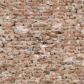 Textures   -   ARCHITECTURE   -   BRICKS   -   Damaged bricks  - Damaged bricks texture seamless 00123 (seamless)