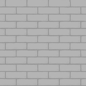 Textures   -   ARCHITECTURE   -   BRICKS   -   Facing Bricks   -   Smooth  - Facing smooth bricks texture seamless 00271 - Displacement