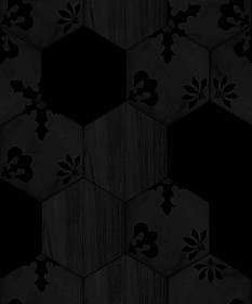 Textures   -   ARCHITECTURE   -   TILES INTERIOR   -   Hexagonal mixed  - Hexagonal tile texture seamless 17121 - Specular
