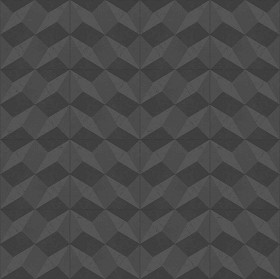 Textures   -   ARCHITECTURE   -   TILES INTERIOR   -   Marble tiles   -   White  - Illusion black white marble floor tile texture seamless 14823 - Specular