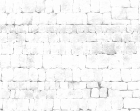 Textures   -   ARCHITECTURE   -   STONES WALLS   -   Stone blocks  - Wall stone with regular blocks texture seamless 08314 - Ambient occlusion