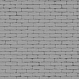 Textures   -   ARCHITECTURE   -   BRICKS   -   Facing Bricks   -   Rustic  - rustic bricks PBR texture seamless 21740 - Displacement