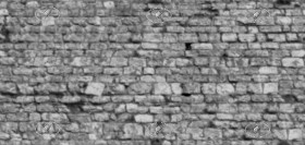 Textures   -   ARCHITECTURE   -   STONES WALLS   -   Stone walls  - Italy old wall stone texture seamless 20502 - Displacement