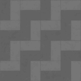 Textures   -   ARCHITECTURE   -   TILES INTERIOR   -   Marble tiles   -   Marble geometric patterns  - Black and white marble tile texture seamless 21139 - Displacement