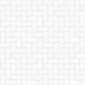 Textures   -   ARCHITECTURE   -   PAVING OUTDOOR   -   Concrete   -   Herringbone  - Concrete paving herringbone outdoor texture seamless 05812 - Ambient occlusion
