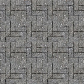 Textures   -   ARCHITECTURE   -   PAVING OUTDOOR   -   Concrete   -   Herringbone  - Concrete paving herringbone outdoor texture seamless 05812 (seamless)