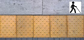 Textures   -   ARCHITECTURE   -   ROADS   -   Street elements  - Tactile paving texture seamless 19711 (seamless)