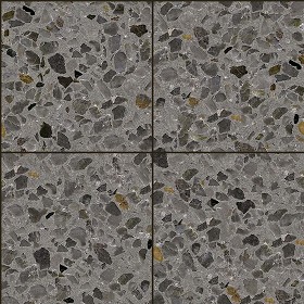 Textures   -   ARCHITECTURE   -   TILES INTERIOR   -  Terrazzo - terrazzo floor tile PBR texture seamless 21506