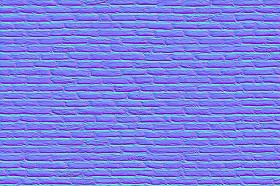 Textures   -   ARCHITECTURE   -   BRICKS   -   White Bricks  - White bricks texture seamless 00512 - Normal
