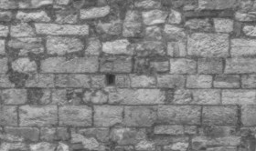 Textures   -   ARCHITECTURE   -   STONES WALLS   -   Stone walls  - Italy old stone wall medieval castle texture seamless 20505 - Displacement