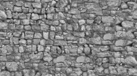 Textures   -   ARCHITECTURE   -   STONES WALLS   -   Stone walls  - Italy old wall stone texture seamless 20736 - Displacement