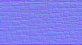 Textures   -   ARCHITECTURE   -   STONES WALLS   -   Stone walls  - Stone fence wall texture horizontal seamless 20890 - Normal