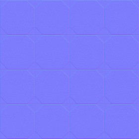 Textures   -   ARCHITECTURE   -   TILES INTERIOR   -   Cement - Encaustic   -   Cement  - Cement concrete tile texture seamless 13338 - Normal