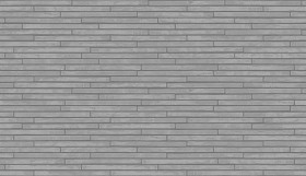 Textures   -   ARCHITECTURE   -   WALLS TILE OUTSIDE  - Clay bricks wall cladding PBR texture seamless 21724 - Displacement