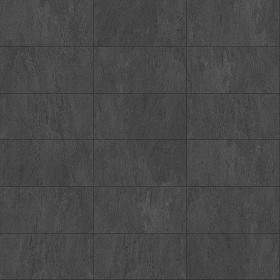 Textures   -   ARCHITECTURE   -   TILES INTERIOR   -  Stone tiles - Basalt rectangular tile texture seamless 15983