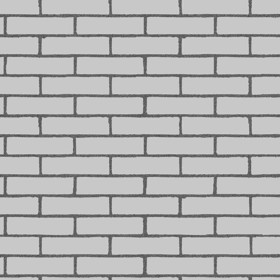 Textures   -   ARCHITECTURE   -   BRICKS   -   Facing Bricks   -   Smooth  - Facing smooth bricks texture seamless 00274 - Displacement