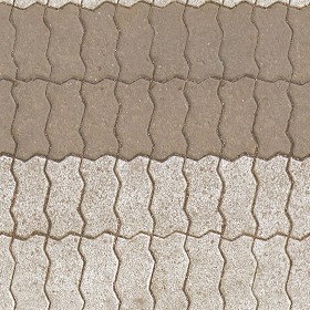 Textures   -   ARCHITECTURE   -   PAVING OUTDOOR   -   Concrete   -  Blocks regular - Paving outdoor concrete regular block texture seamless 05650