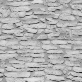 Textures   -   ARCHITECTURE   -   STONES WALLS   -   Stone walls  - white painted stone wall PBR texture seamless 21951 - Displacement