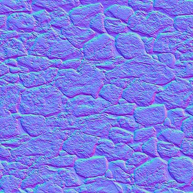 Textures   -   ARCHITECTURE   -   STONES WALLS   -   Stone walls  - Wall stone PBR texture seamless 22093 - Normal