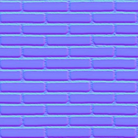 Textures   -   ARCHITECTURE   -   BRICKS   -   Colored Bricks   -   Smooth  - Texture colored bricks smooth seamless 00077 - Normal