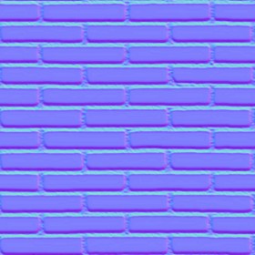 Textures   -   ARCHITECTURE   -   BRICKS   -   Colored Bricks   -   Smooth  - Texture colored bricks smooth seamless 00077 - Normal