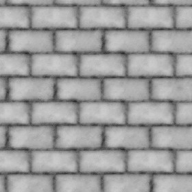 Textures   -   ARCHITECTURE   -   STONES WALLS   -   Stone blocks  - Tufo wall stone with regular blocks texture seamless 08318 - Displacement