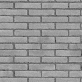 Textures   -   ARCHITECTURE   -   BRICKS   -   White Bricks  - White bricks texture seamless 00515 - Displacement