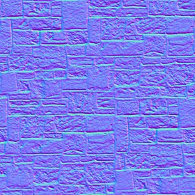 Textures   -   ARCHITECTURE   -   STONES WALLS   -   Stone walls  - Colored Ashlar stone wall pbr texture seamless 22387 - Normal