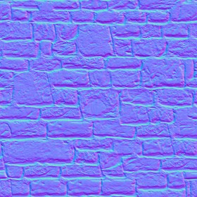 Textures   -   ARCHITECTURE   -   STONES WALLS   -   Stone walls  - Colored Ashlar stone wall pbr texture seamless 22390 - Normal