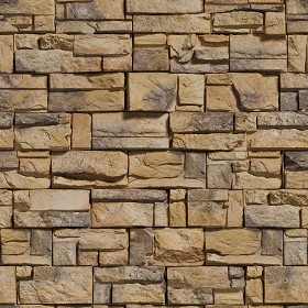 Textures   -   ARCHITECTURE   -   STONES WALLS   -   Claddings stone   -  Exterior - Wall cladding stone mixed size seamless 08004