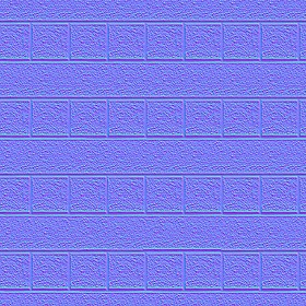 Textures   -   ARCHITECTURE   -   CONCRETE   -   Plates   -   Clean  - Concrete clean plates wall texture seamless 01649 - Normal