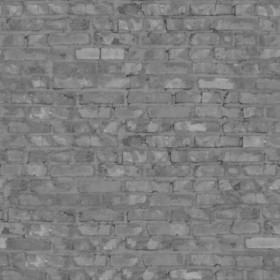 Textures   -   ARCHITECTURE   -   BRICKS   -   Dirty Bricks  - Dirty bricks texture seamless 00169 - Displacement