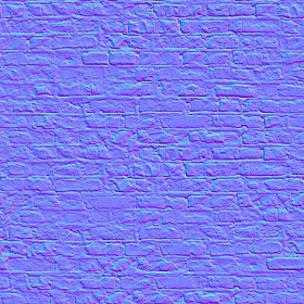 Textures   -   ARCHITECTURE   -   BRICKS   -   Dirty Bricks  - Dirty bricks texture seamless 00169 - Normal