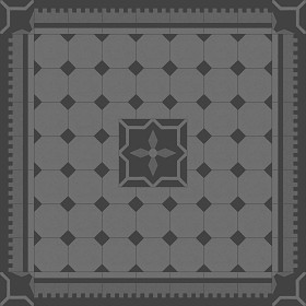 Textures   -   ARCHITECTURE   -   TILES INTERIOR   -   Cement - Encaustic   -   Cement  - Cement concrete tile texture seamless 13342 - Specular