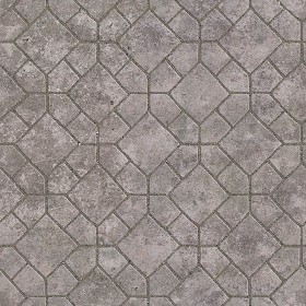 Textures   -   ARCHITECTURE   -   PAVING OUTDOOR   -   Concrete   -  Blocks damaged - Concrete paving outdoor damaged texture seamless 05507