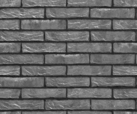 Textures   -   ARCHITECTURE   -   BRICKS   -   Facing Bricks   -   Rustic  - Rustic bricks texture seamless 00201 - Displacement
