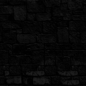 Textures   -   ARCHITECTURE   -   STONES WALLS   -   Stone blocks  - Wall stone with regular blocks texture seamless 08320 - Specular