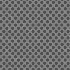 Textures   -   MATERIALS   -   METALS   -   Perforated  - Zinc perforated metal texture seamless 10500 - Displacement