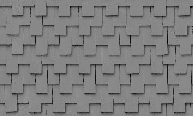 Textures   -   ARCHITECTURE   -   WOOD PLANKS   -   Siding wood  - Siding wood wall paneling texture seamless 20702 - Bump