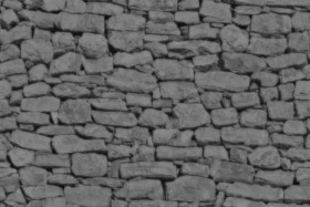 Textures   -   ARCHITECTURE   -   STONES WALLS   -   Stone walls  - dry stone wall pbr texture seamless 22438 - Displacement