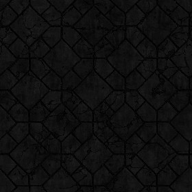 Textures   -   ARCHITECTURE   -   PAVING OUTDOOR   -   Concrete   -   Blocks damaged  - Concrete paving outdoor damaged texture seamless 05508 - Specular