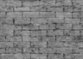 Textures   -   ARCHITECTURE   -   BRICKS   -   Damaged bricks  - Damaged bricks texture seamless 00130 - Displacement