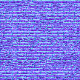 Textures   -   ARCHITECTURE   -   BRICKS   -   Dirty Bricks  - Dirty bricks texture seamless 00171 - Normal