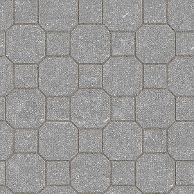 Textures   -   ARCHITECTURE   -   PAVING OUTDOOR   -   Concrete   -  Blocks mixed - Paving concrete mixed size texture seamless 05590