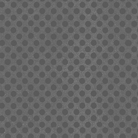 Textures   -   MATERIALS   -   METALS   -   Perforated  - Rusty dirty perforated metal texture seamless 10501 - Displacement