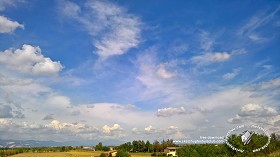 Textures   -   BACKGROUNDS &amp; LANDSCAPES   -  SKY &amp; CLOUDS - Sky with rural background 17806
