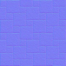 Textures   -   ARCHITECTURE   -   TILES INTERIOR   -   Terrazzo  - terrazzo outdoor tiles PBR texture seamless 21868 - Normal